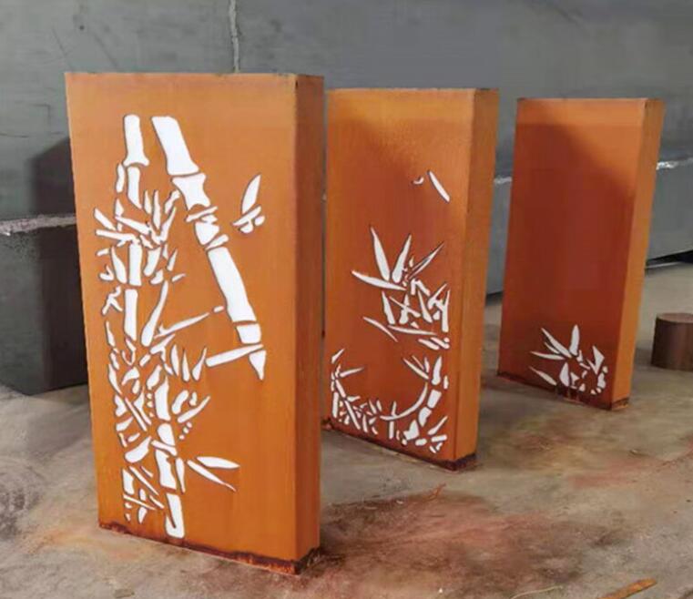 马尾锈钢板灯箱